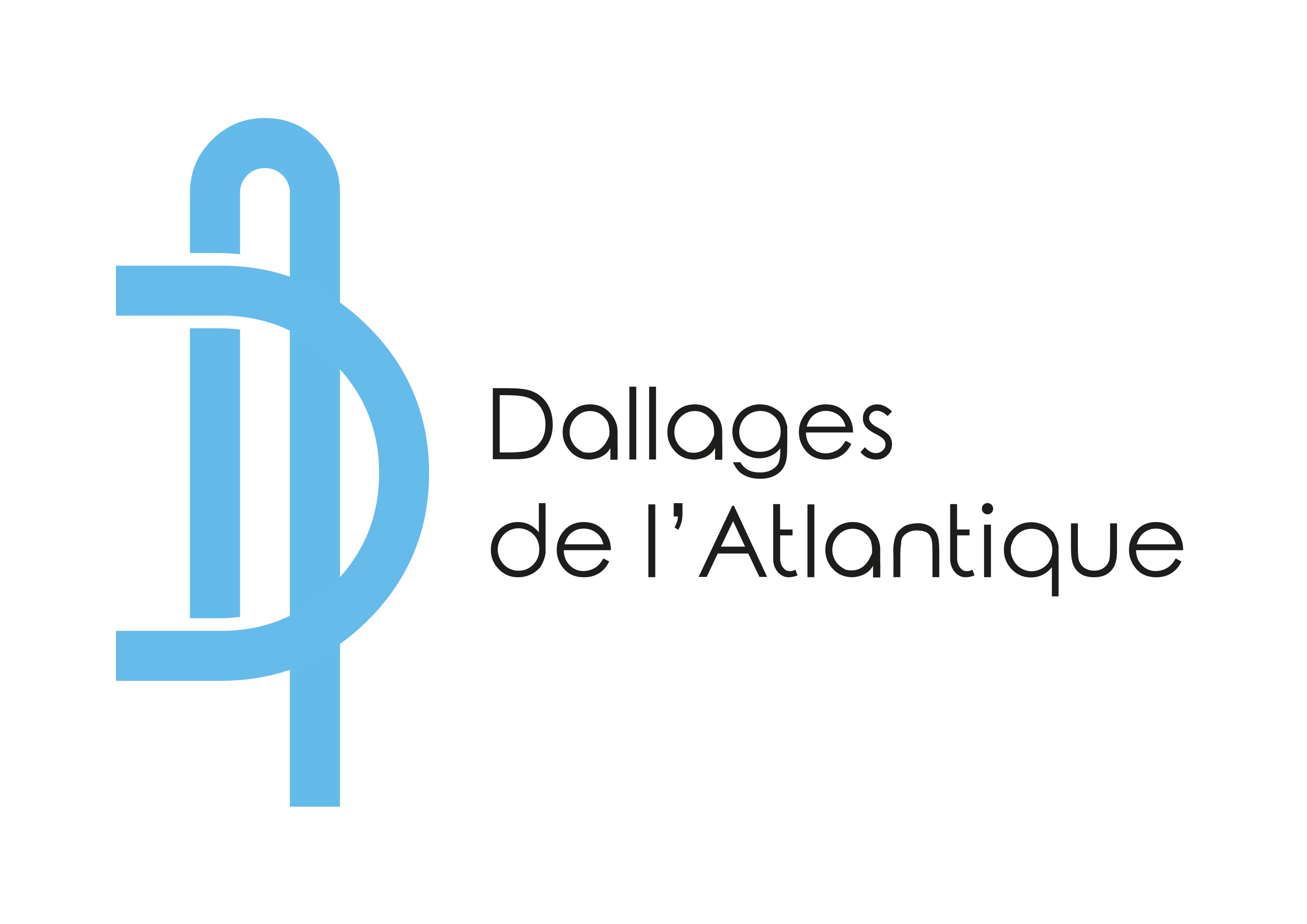 Logo Dallages de l'Atlantique, BTP