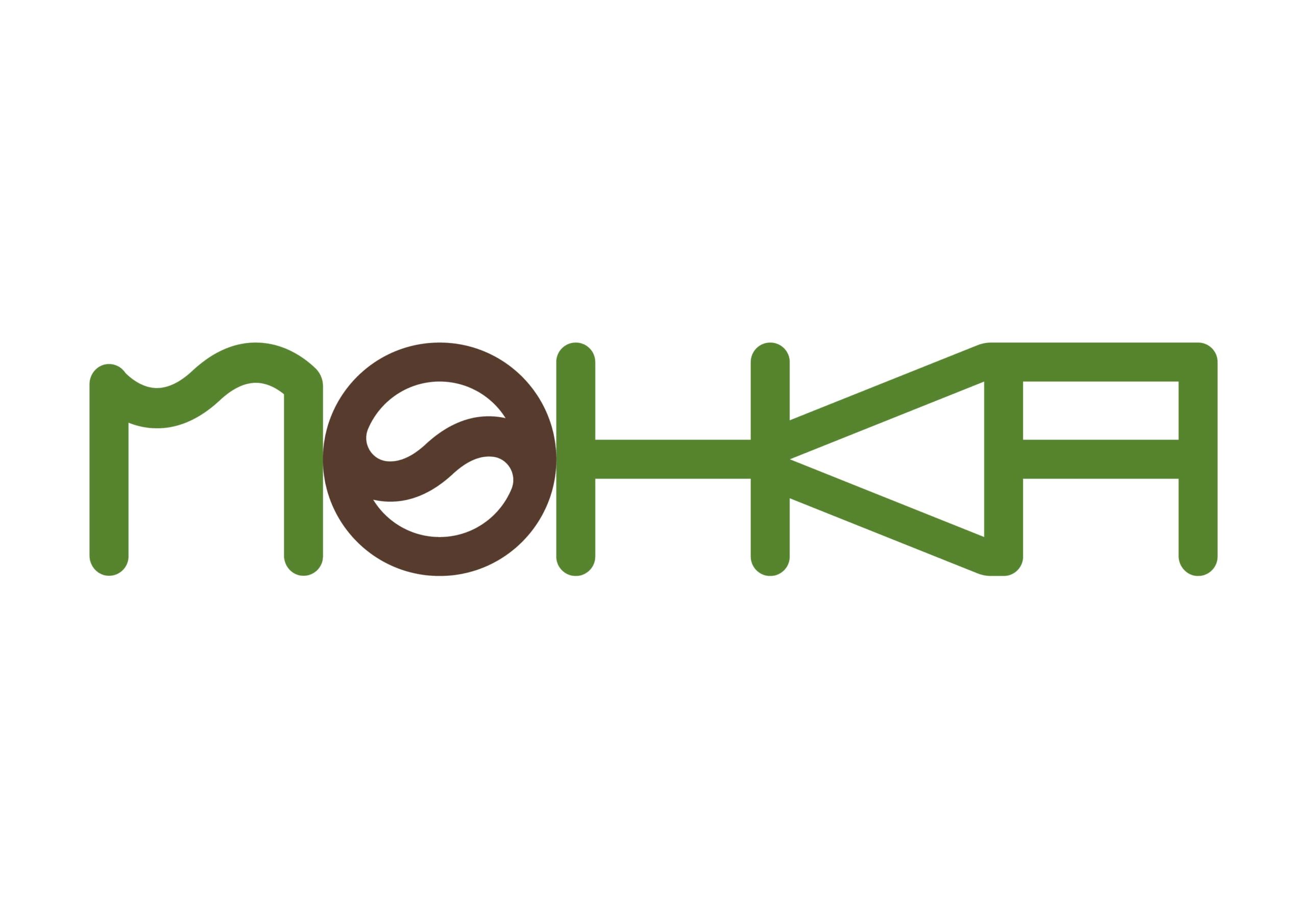 Logo Mohka, marque de café fictive