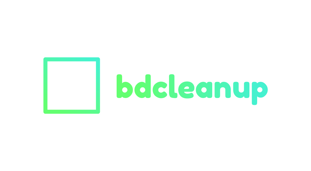 Logo BD Cleanup, entreprise de nettoyage